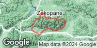 Track GPS Wokół Tatr - nasza trasa